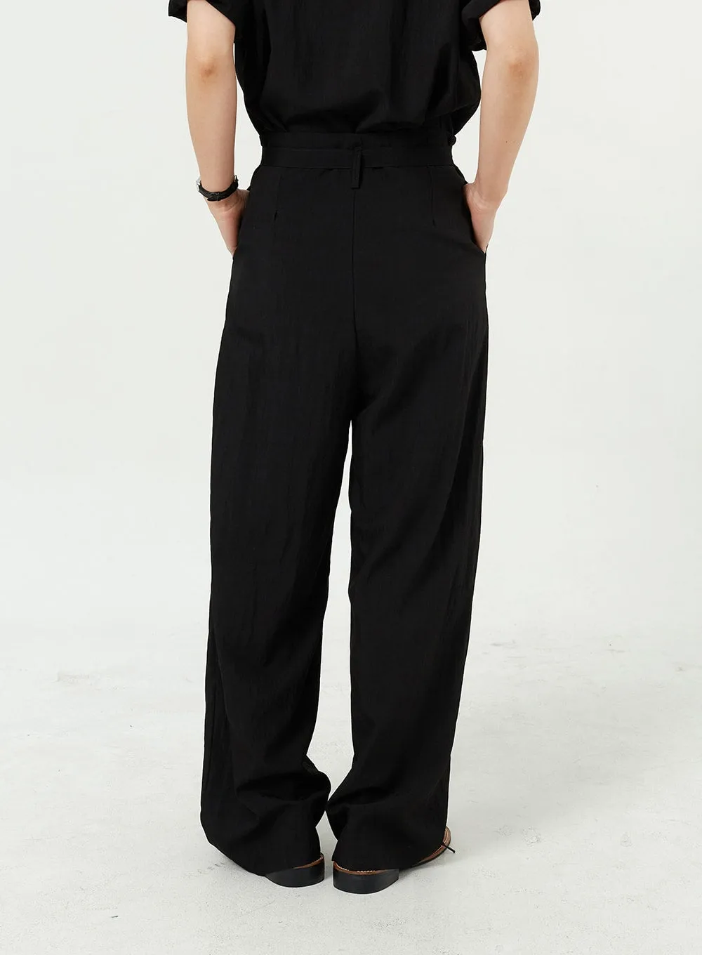 Belt Tailored Pants OM309