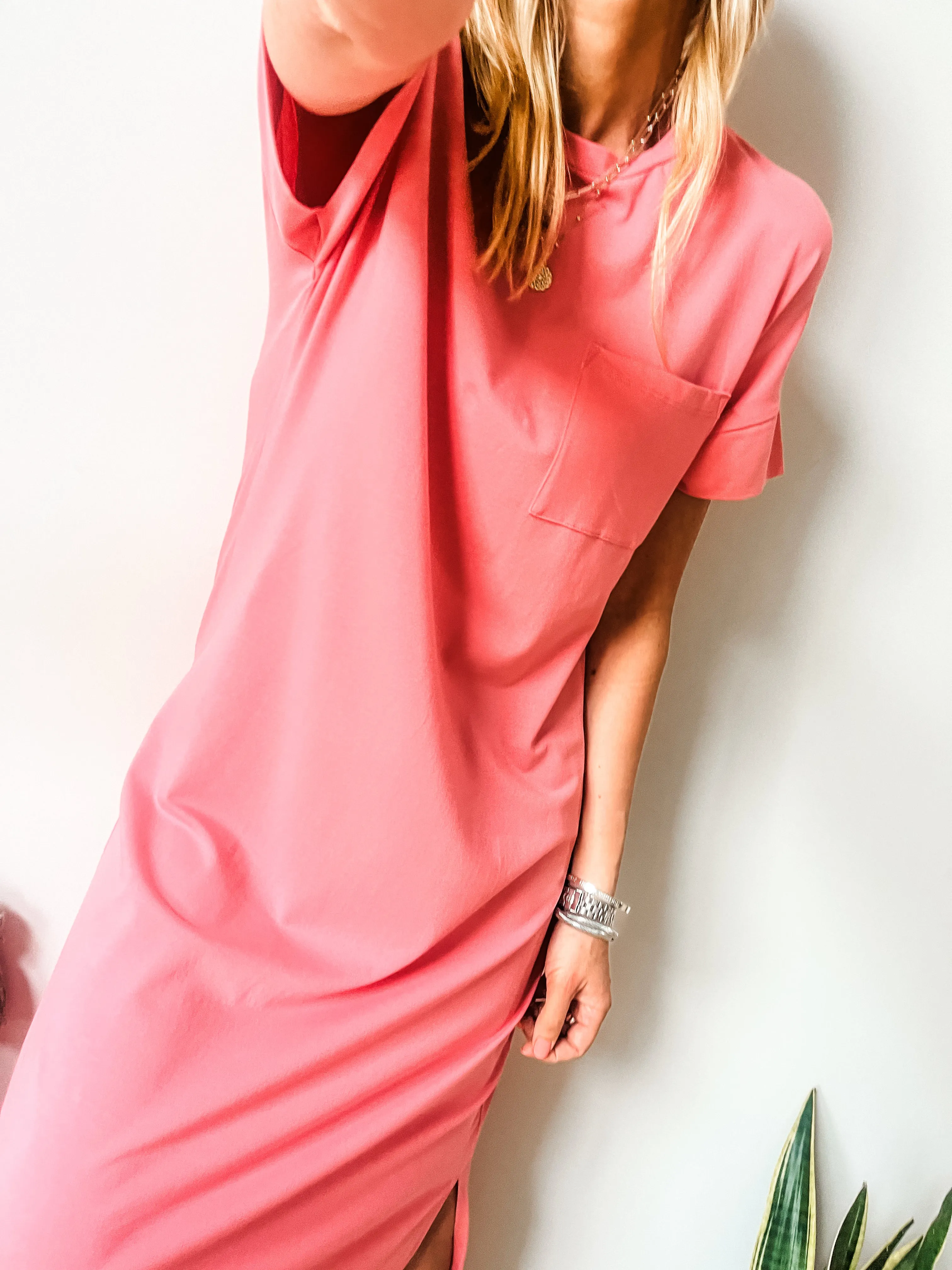 b.young Pandinna T-Shirt Maxi Dress PREMIUM BRAND