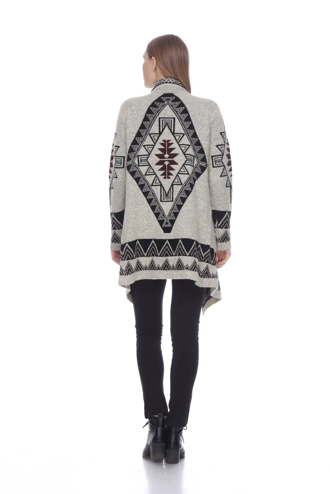 Canyon Harmony Open-Front Cardigan Sweater