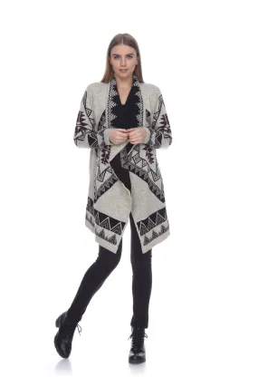 Canyon Harmony Open-Front Cardigan Sweater