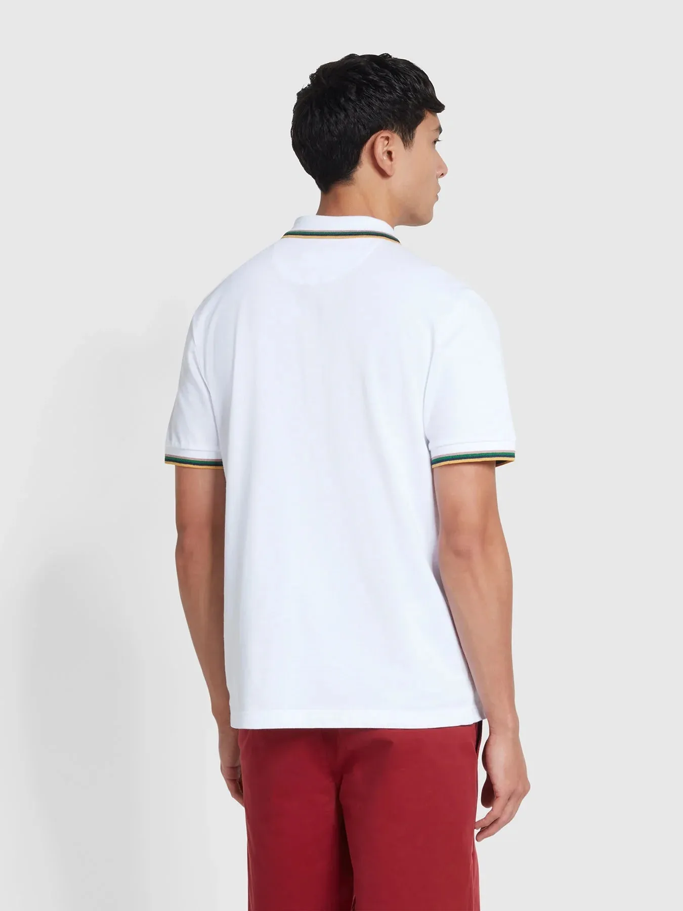 Farah Alvin Tipped Polo