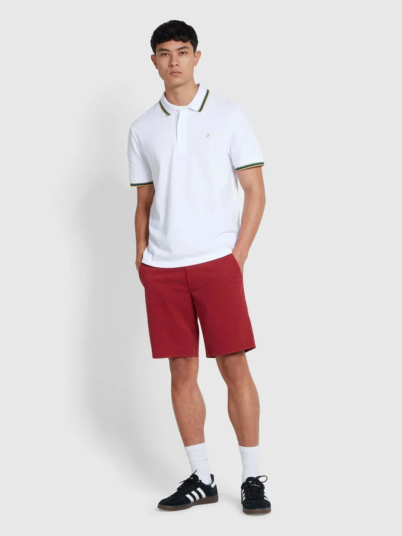 Farah Alvin Tipped Polo