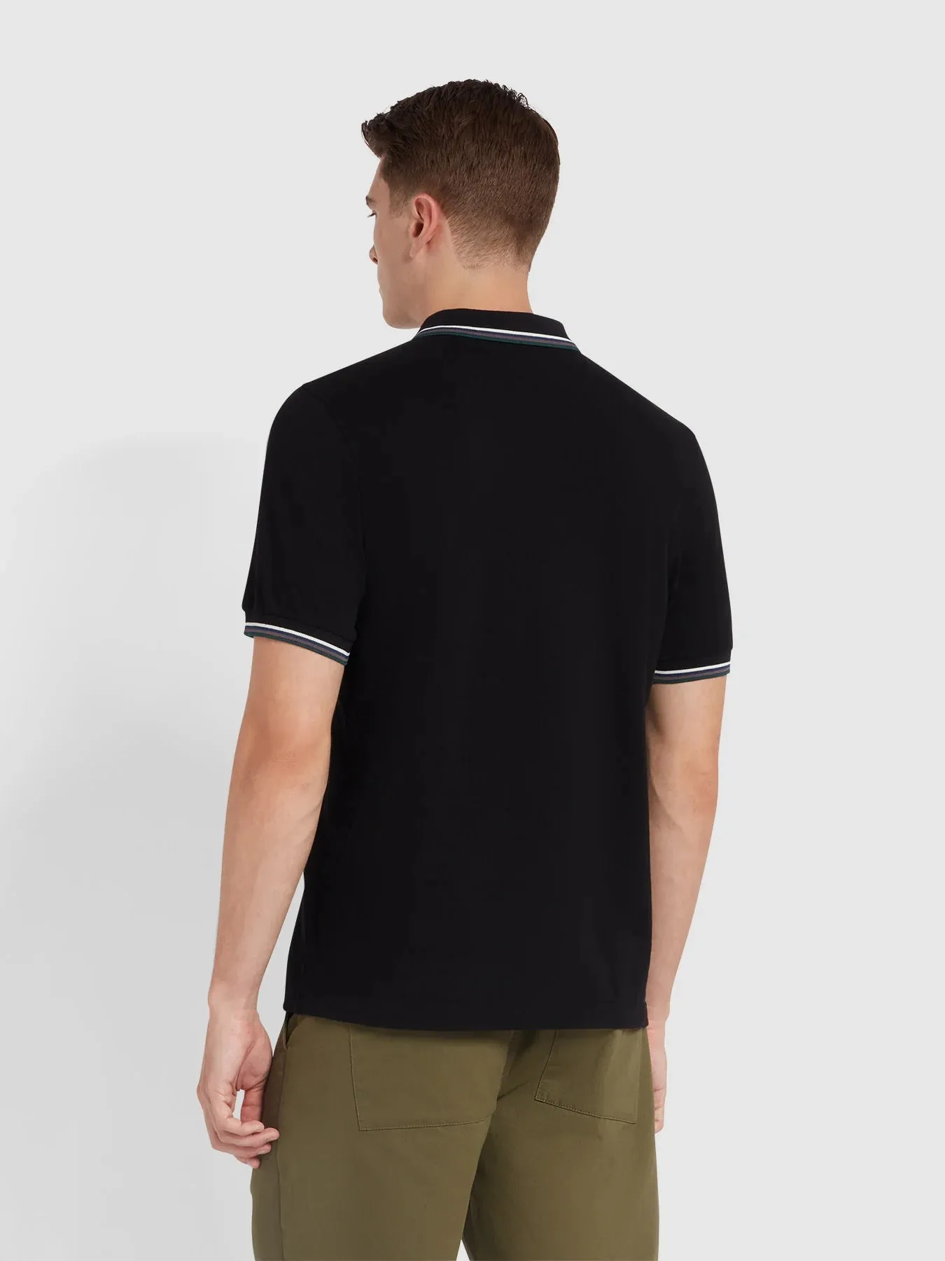 Farah Alvin Tipped Polo