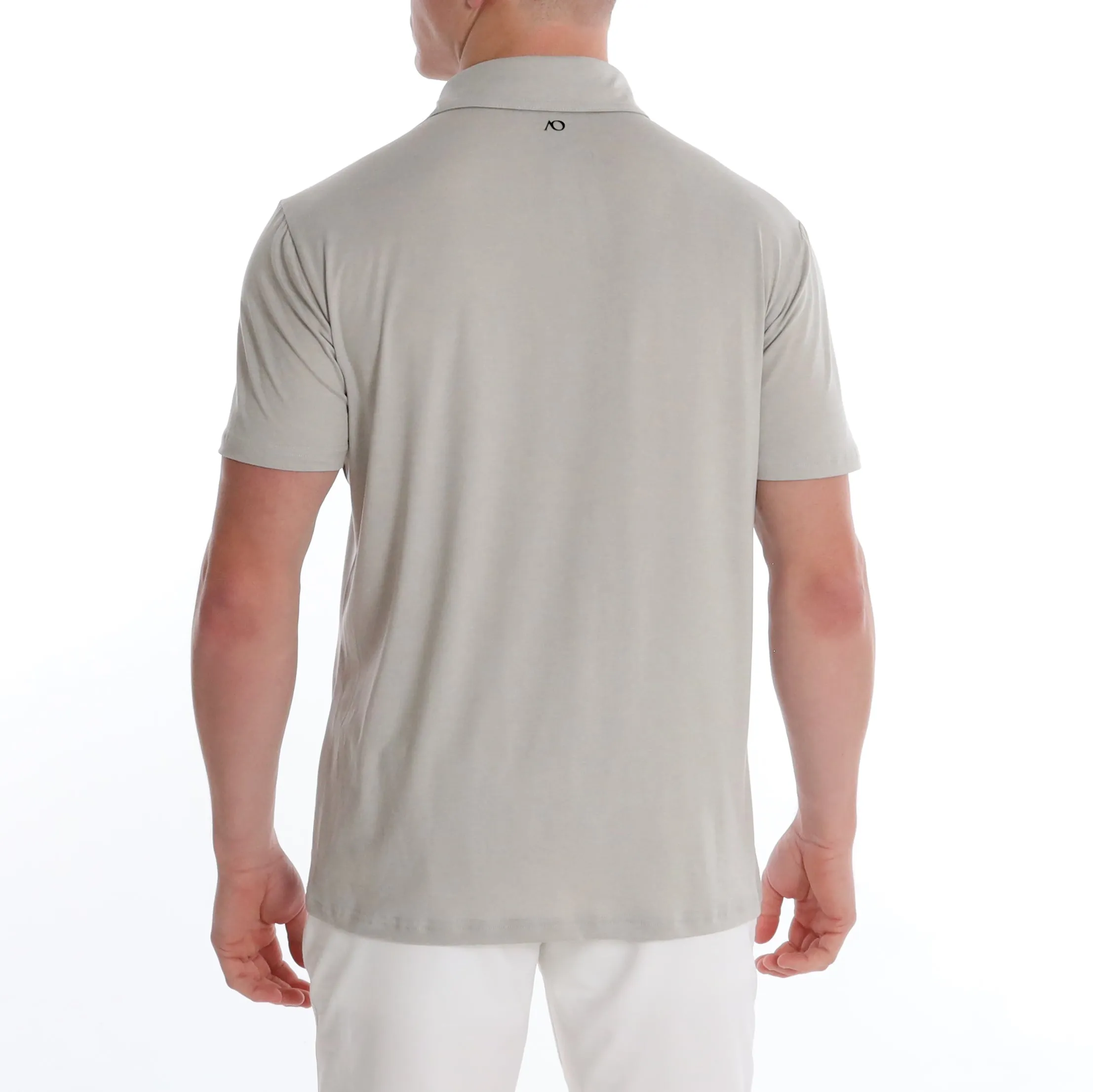 Gamer Polo - Platinum Heather