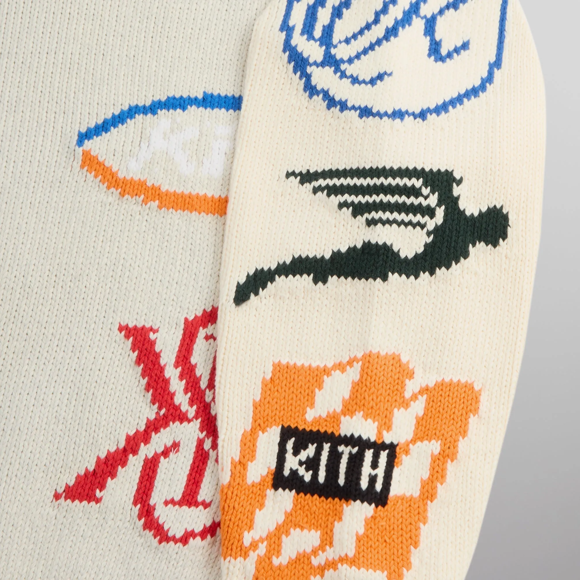 Kith Chunky Knit Ginza Cardigan - Sandrift