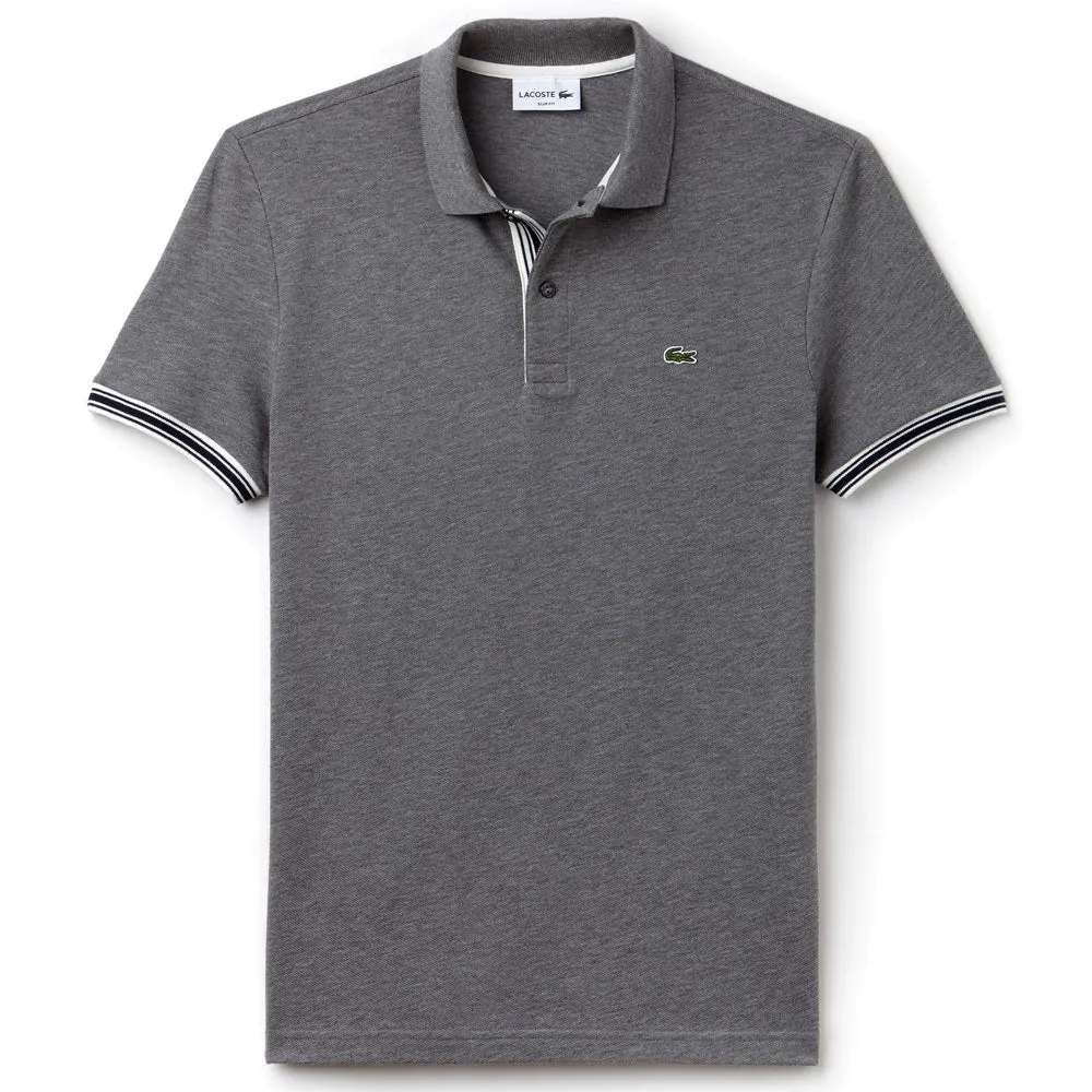 Lacoste SS Semi Fancy Petit Pique 2 Wires Slim Polo 2018