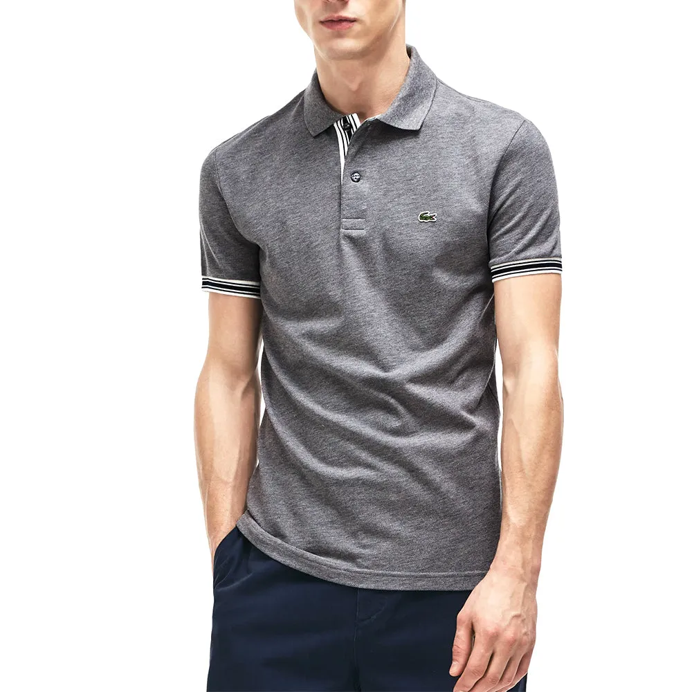 Lacoste SS Semi Fancy Petit Pique 2 Wires Slim Polo 2018