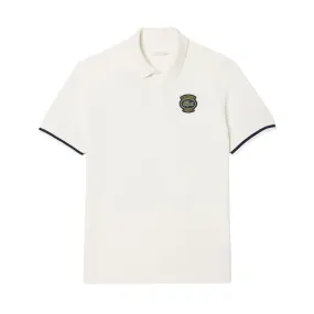 Lacoste Ultra-Dry Anti-UV Golf Polo (White)