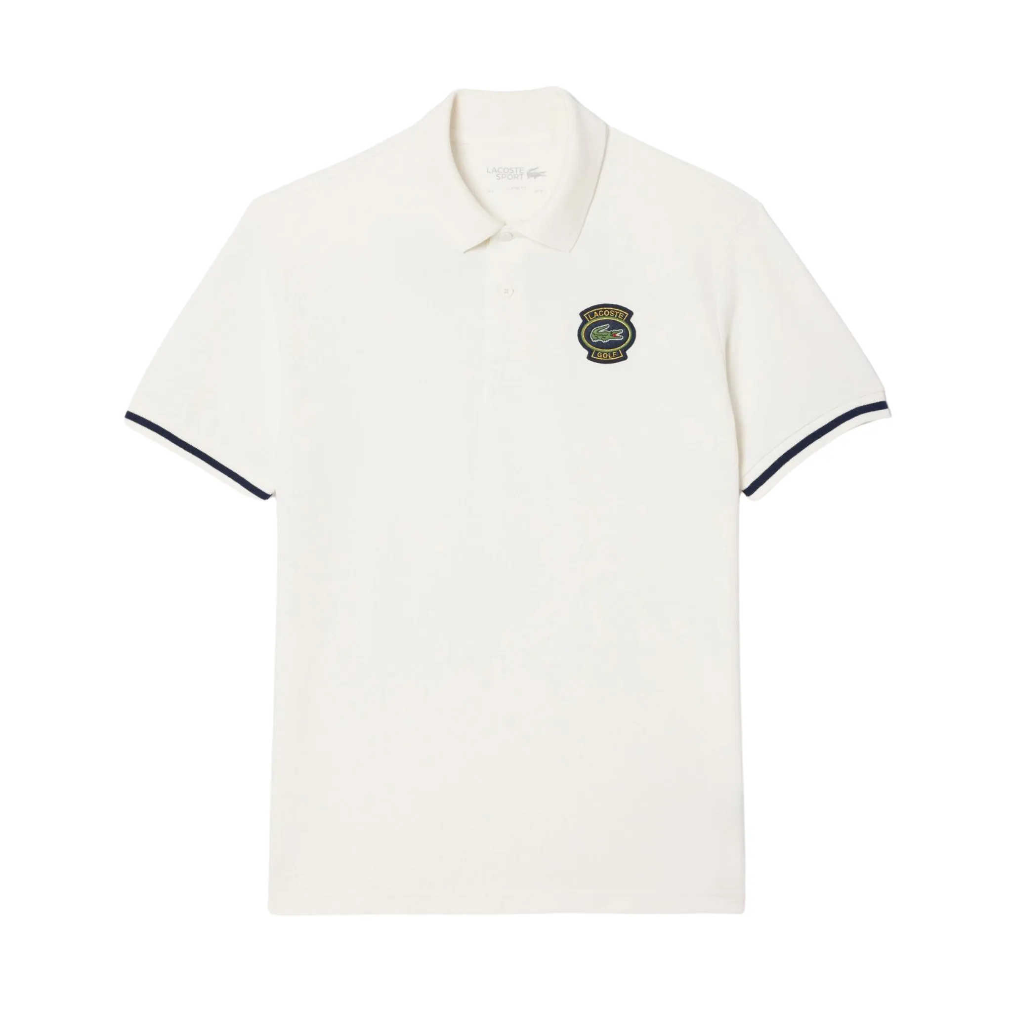 Lacoste Ultra-Dry Anti-UV Golf Polo (White)