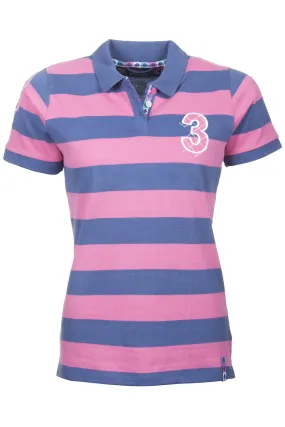 Ladies Etton Broadstripe Polo Shirt