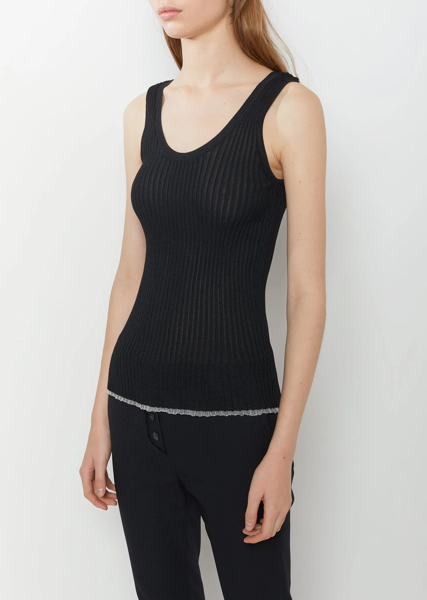 Lightweight Viscose Rib Tank