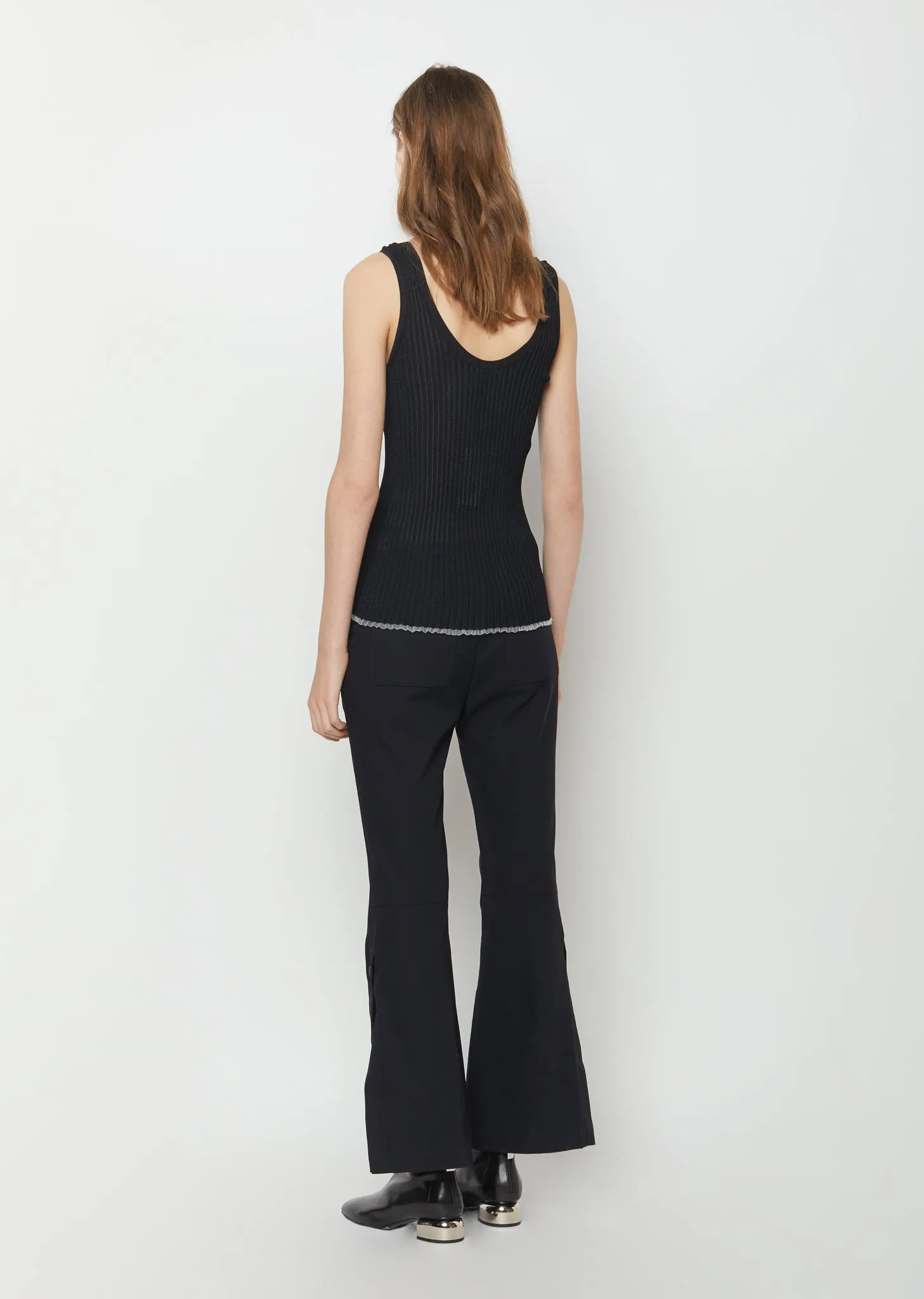 Lightweight Viscose Rib Tank