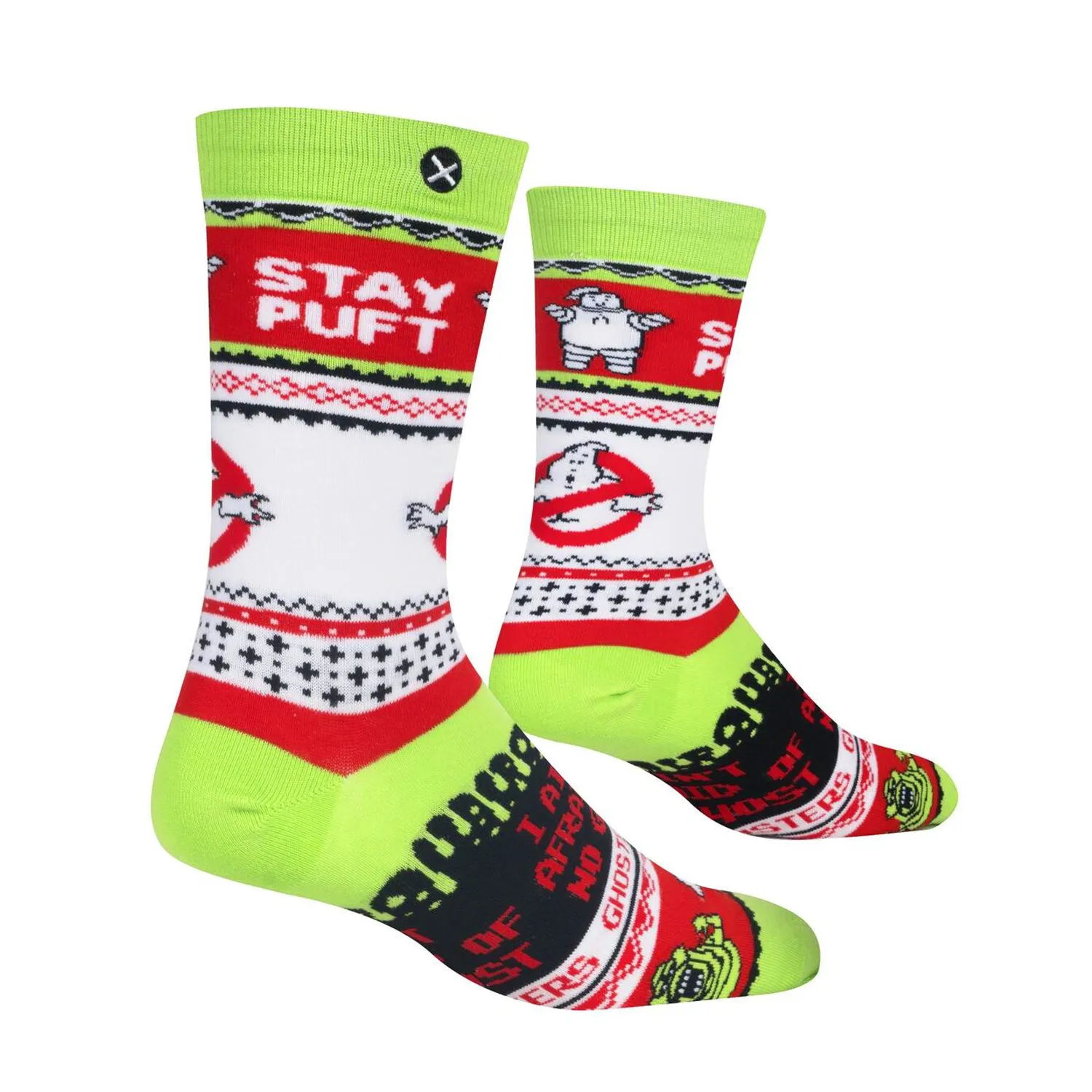 Odd Sox Men's Crew Socks - Ghostbusters Sweater