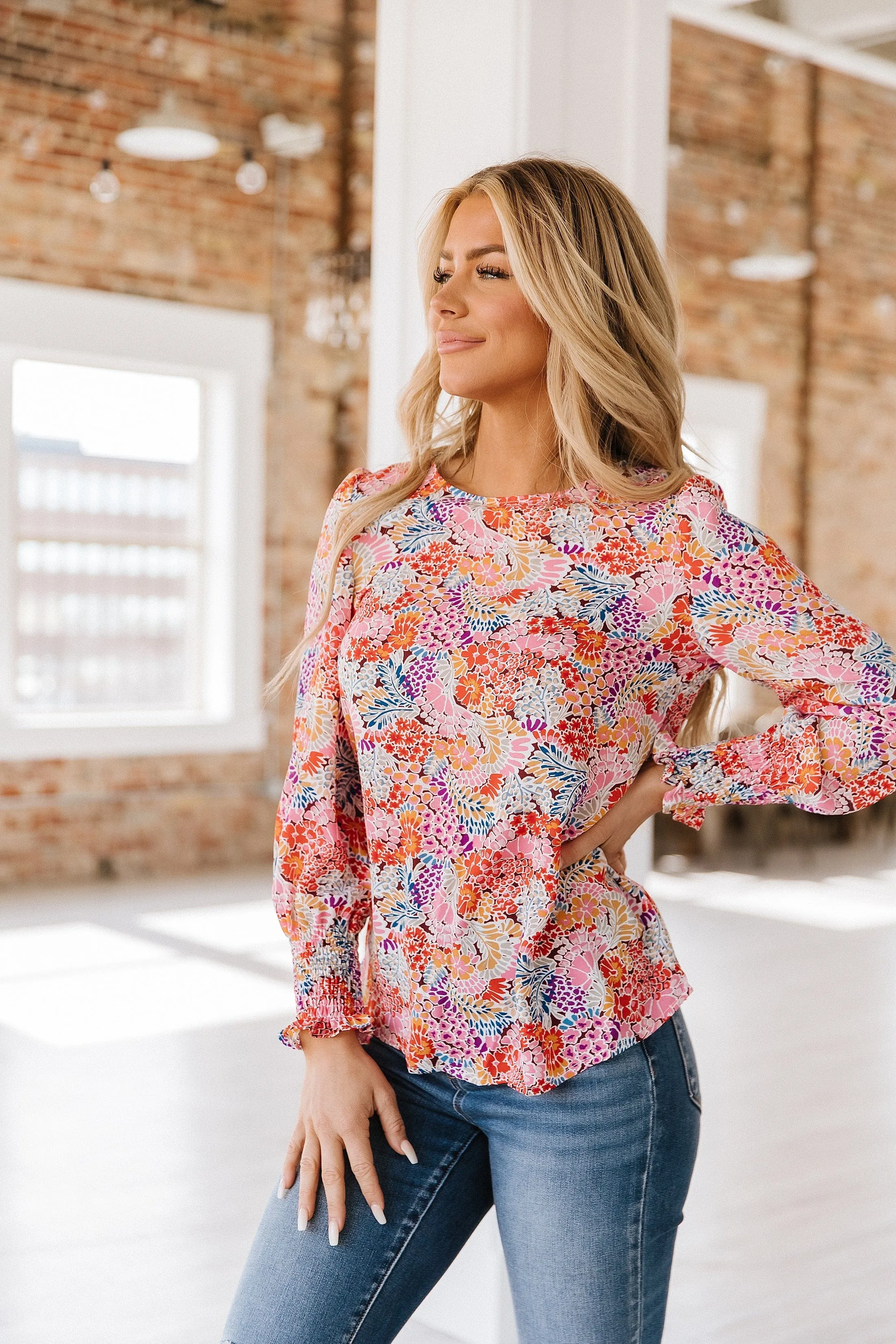 Parker Floral Blouse | S-XL | PRE ORDER