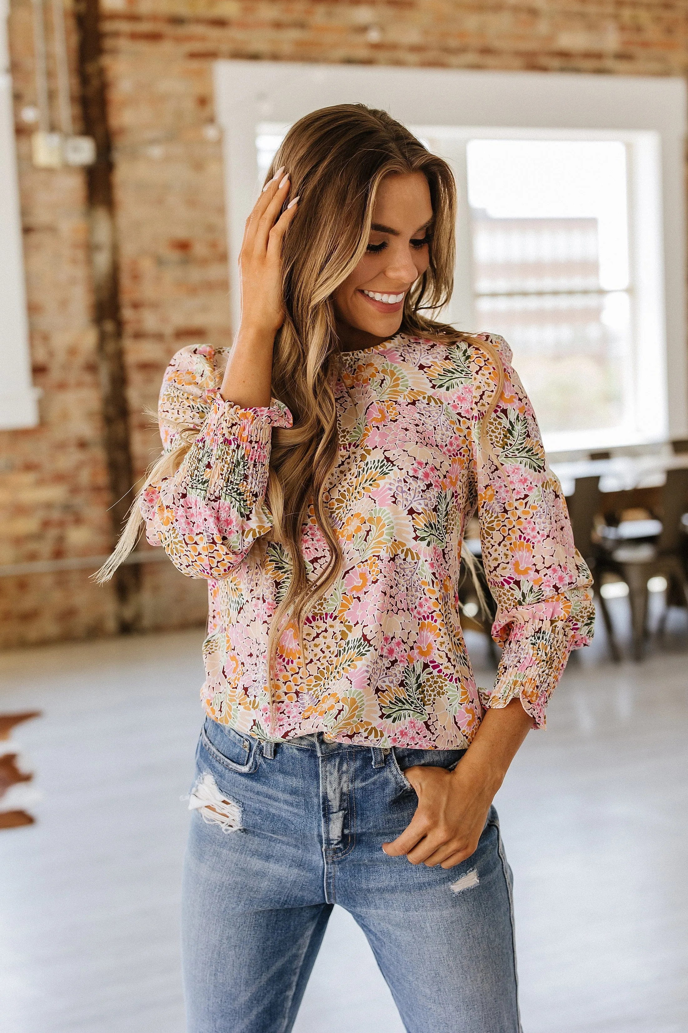 Parker Floral Blouse | S-XL | PRE ORDER