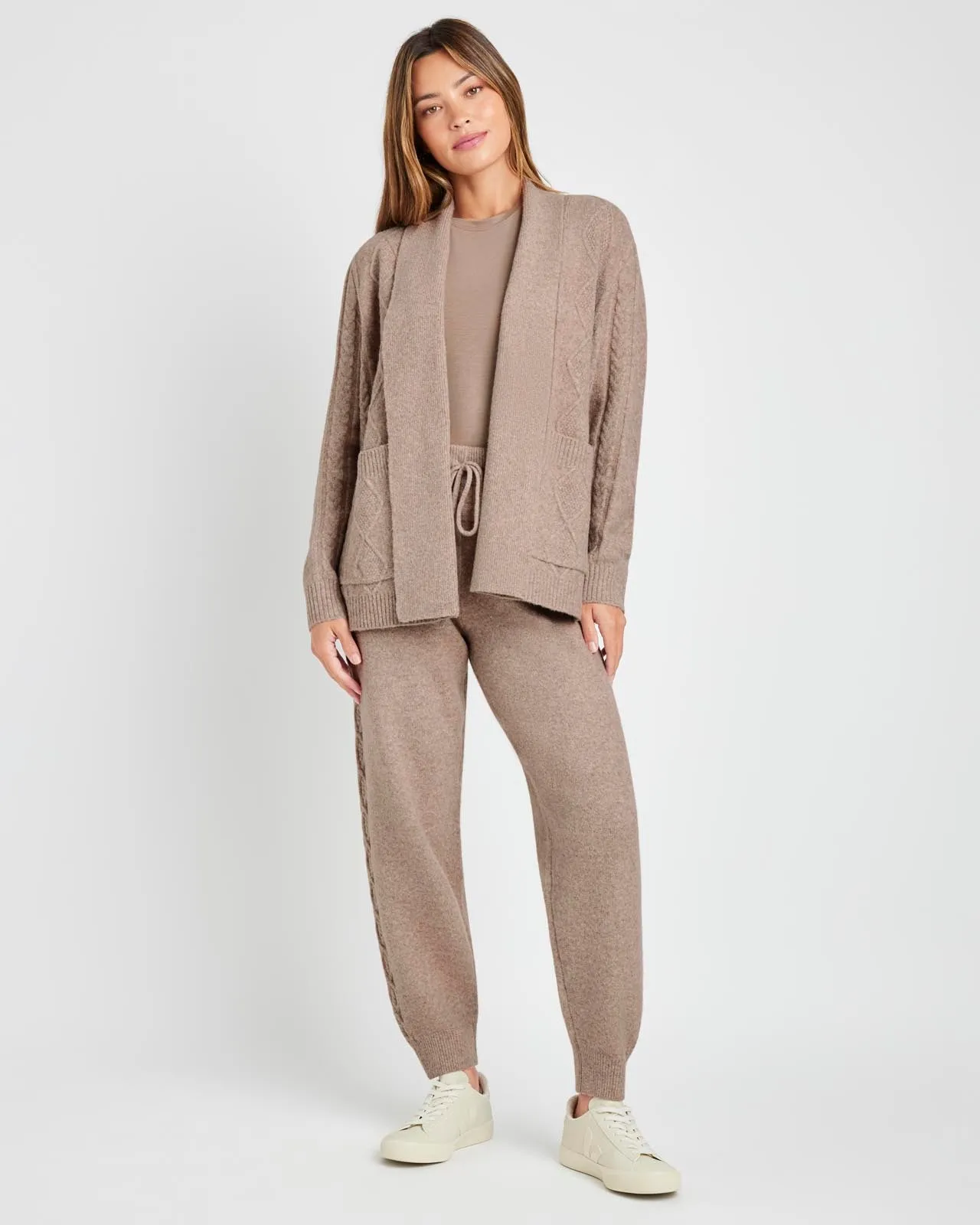 Stassi Cable Cardigan