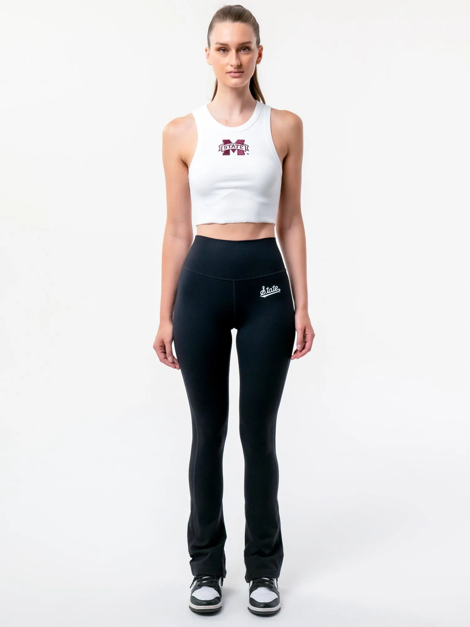 State Script Campus Rec Flared Leggings