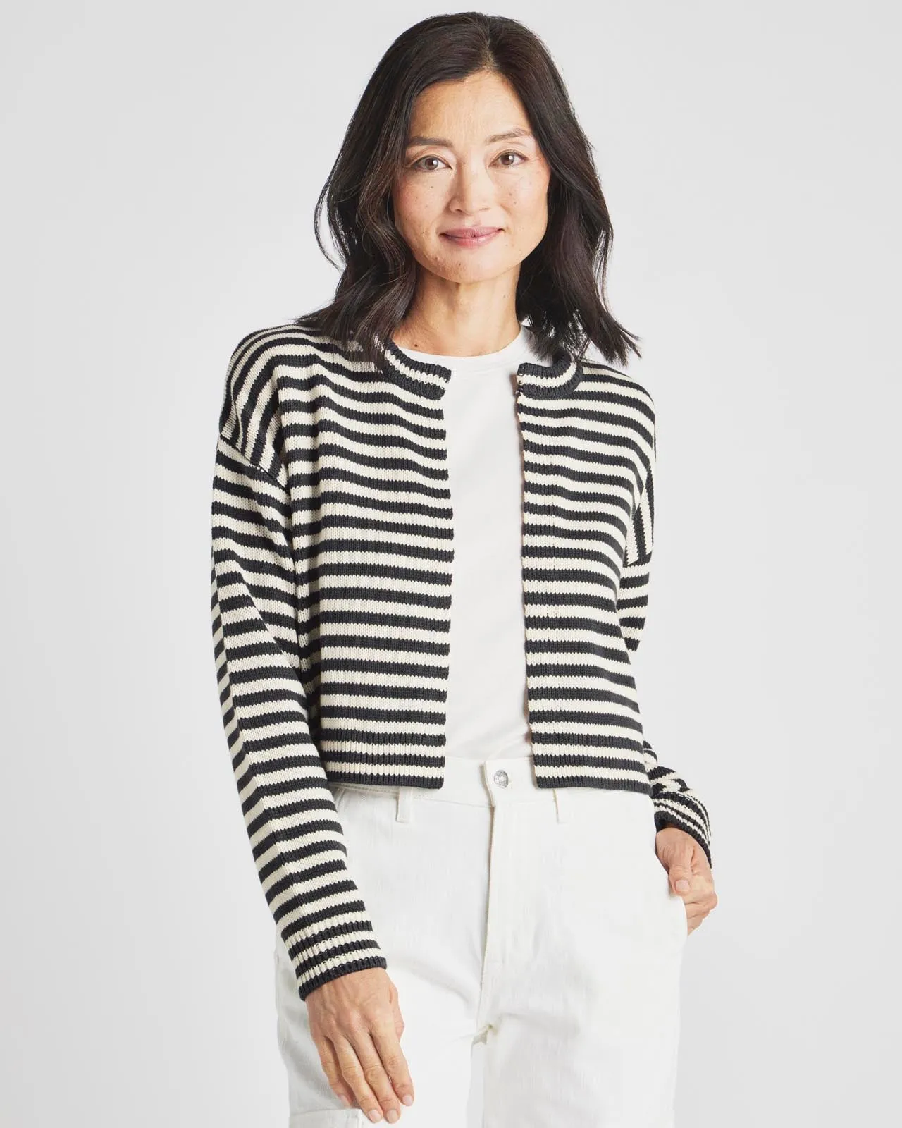 Striped Lily Cardigan