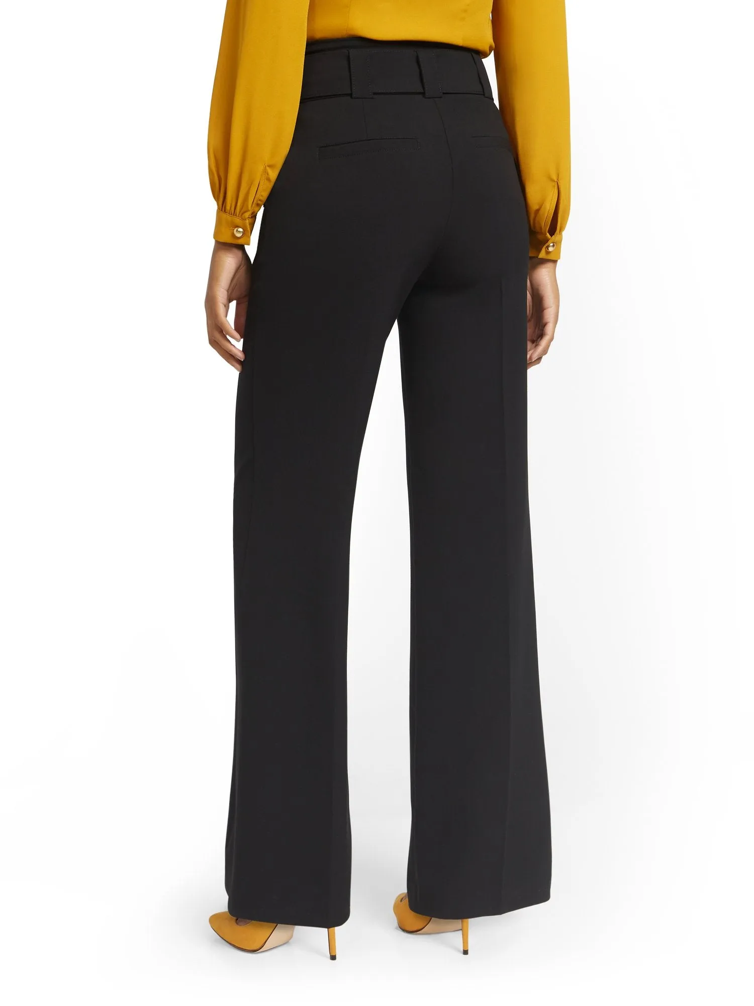 Tall Paperbag-Waist Wide-Leg Pant - 7th Avenue