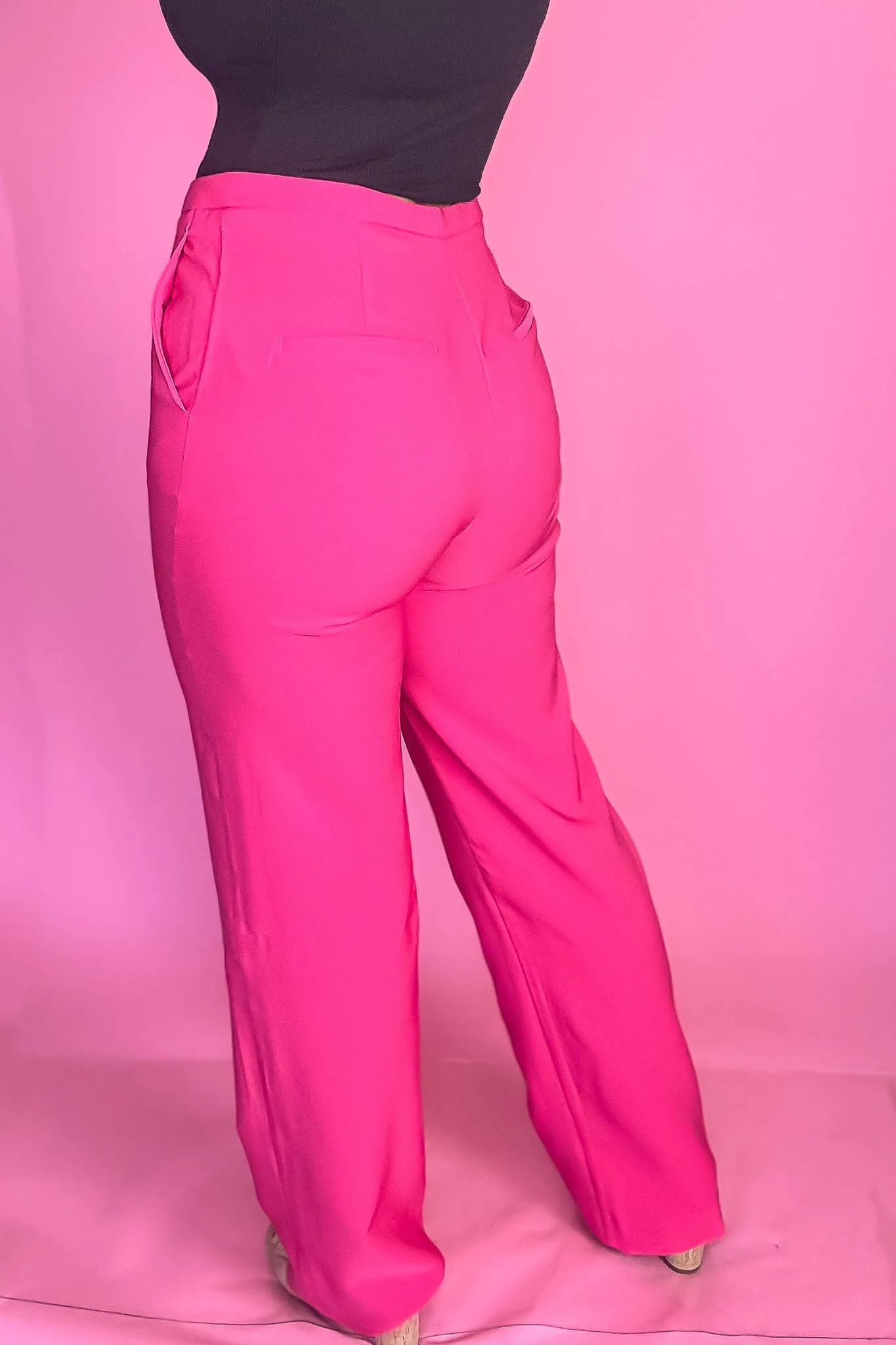 The Perfect Pant Tailored Magenta Pant