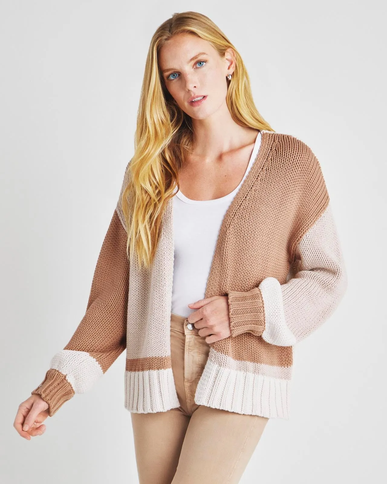 Viviana Colorblock Cardigan