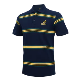 Wallabies Stripe Pique Polo