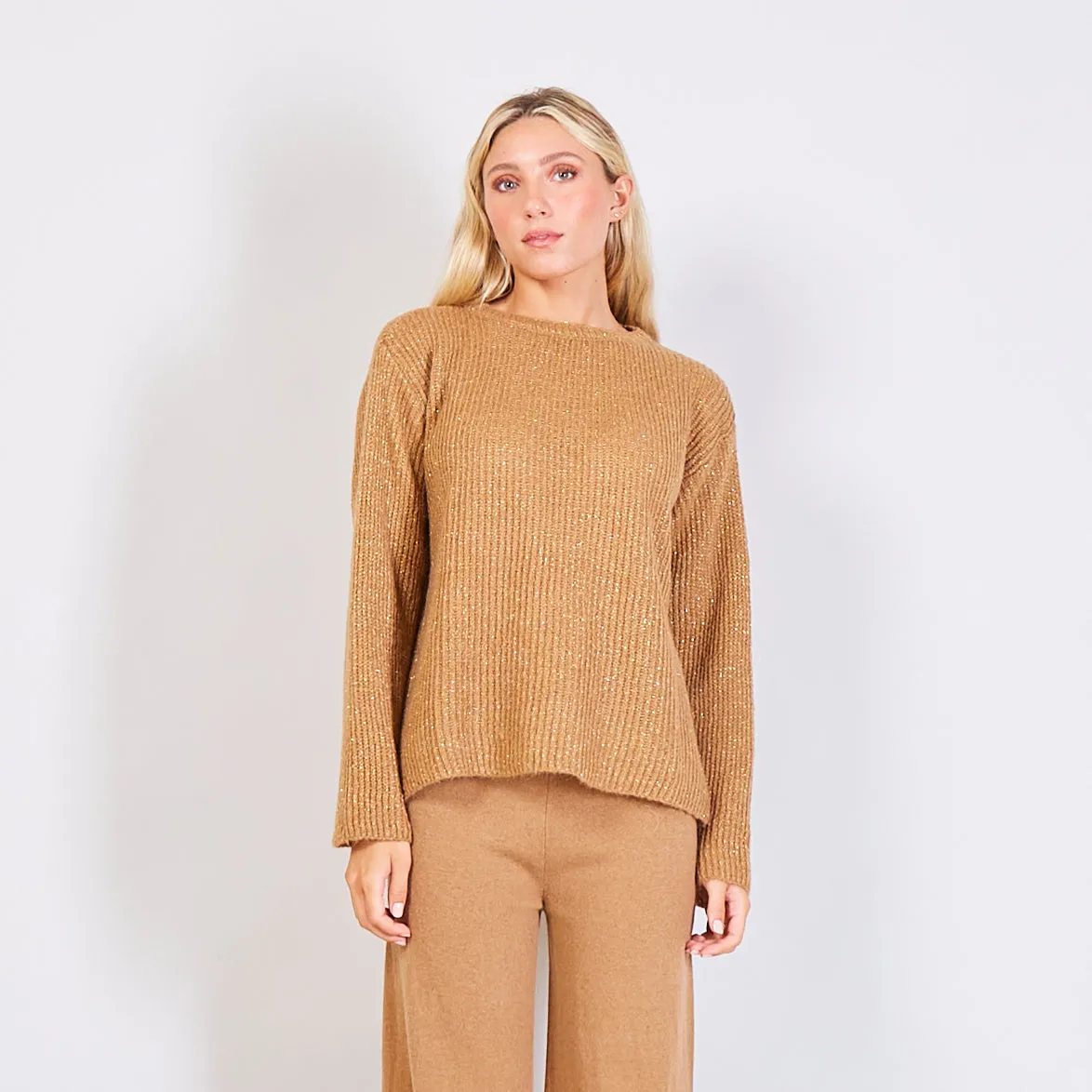 Wholesale chunky-knit mohair sweater